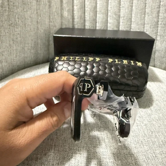 Philipp Plein Black Men's Glasses